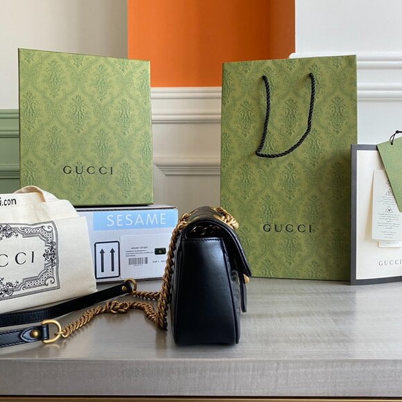 GUCCI GG Marmont Matelassé Mini Bag - Picture 3 of 9